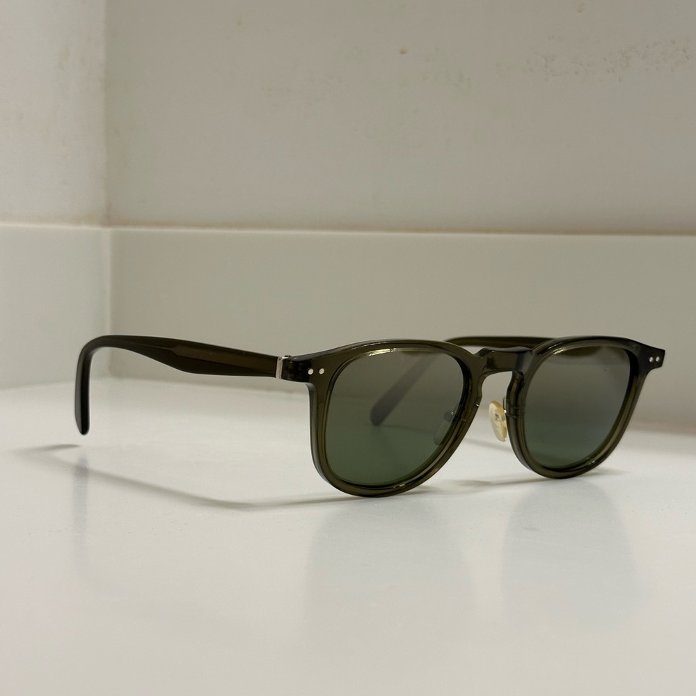 Celine Olive Green Sunglasses CL41412/F/S X4NDT - Picture 3 of 7